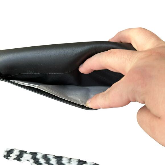 COACH x Womens black large wallet button NWOT - Picture 3 of 9